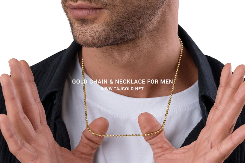 گردنبند طلا مردانه